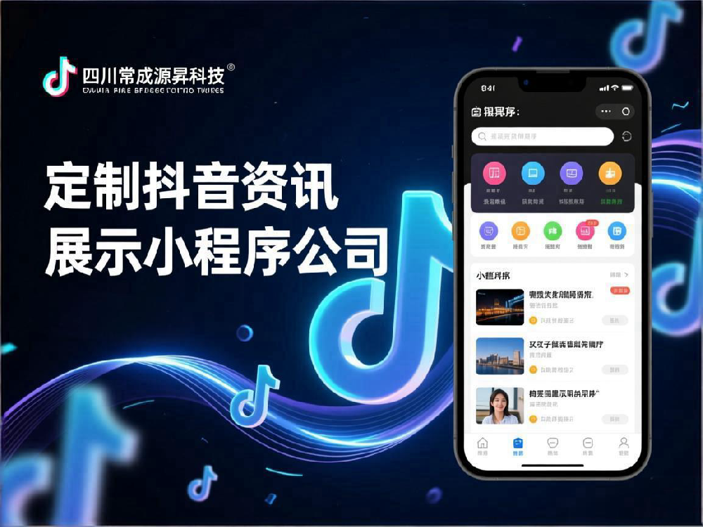 專業(yè)定制開發(fā)抖音資訊展示小程序公司 — 四川常成源昇科技